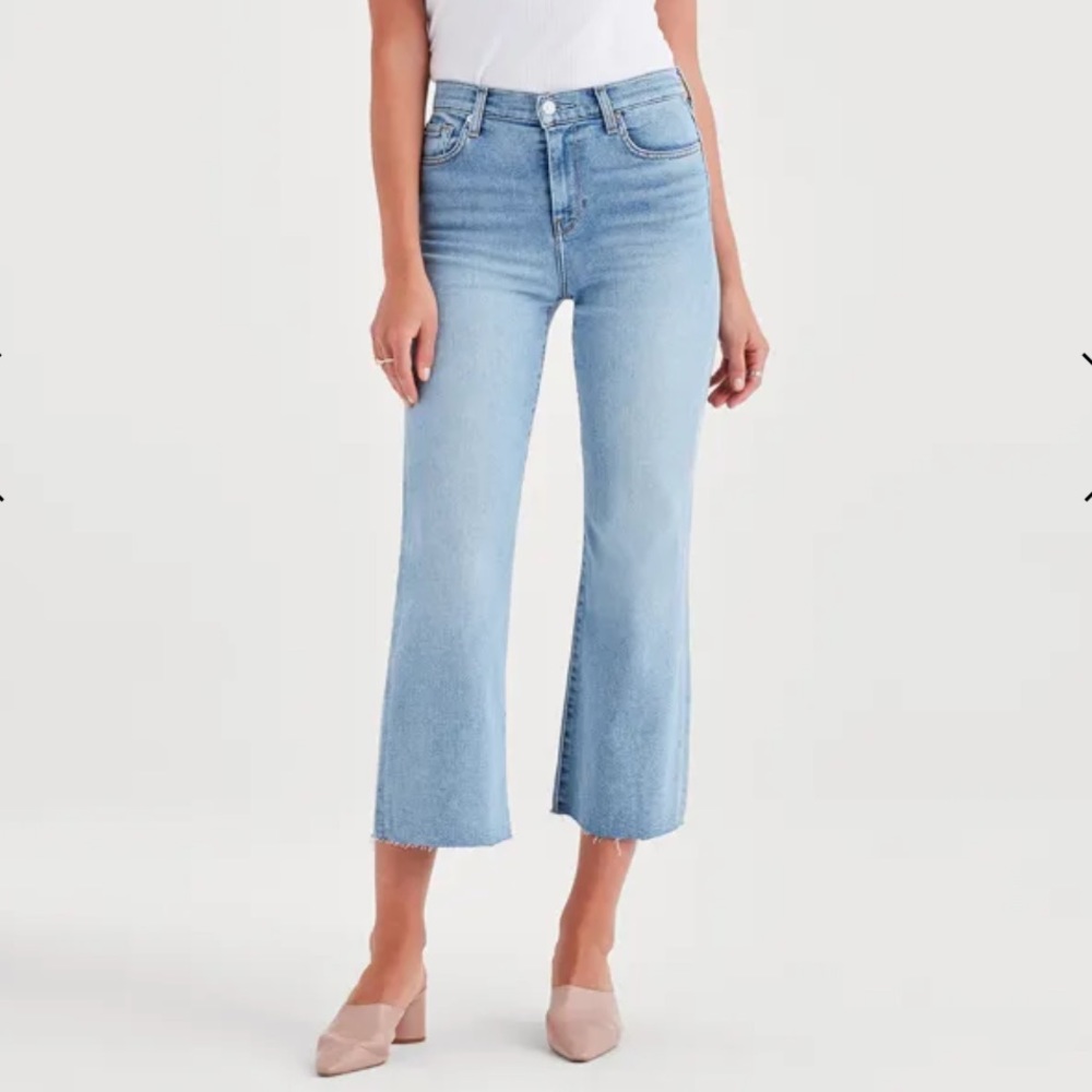 Seven for all mankind luxe vintage cropped Alexa